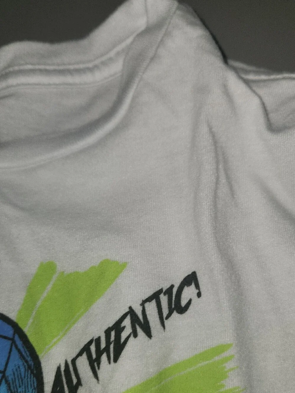 Marvel White Tee with Black Logo Print